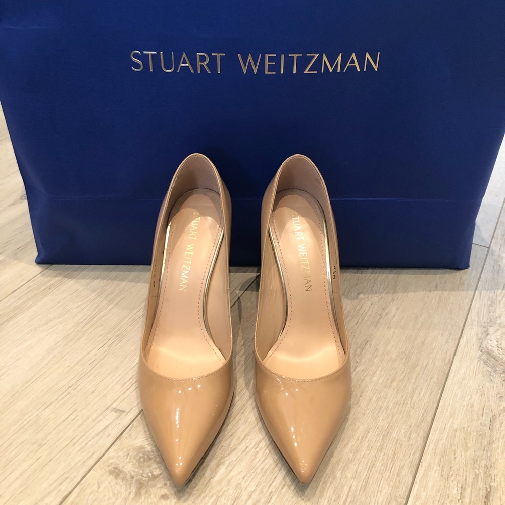 Stuart Weitzman Patent Leather Pumps